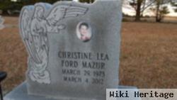 Christine Lea Ford Mazur