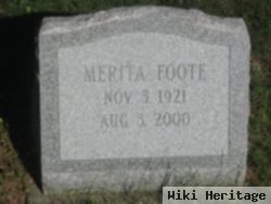 Merita A Foote