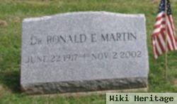 Dr Ronald E. Martin