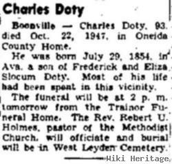 Charles Hayden Doty