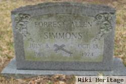 Forrest Allen Simmons