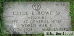 Clyde Edward Rowe