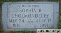 Sophia B. Whitis Cholmondeley