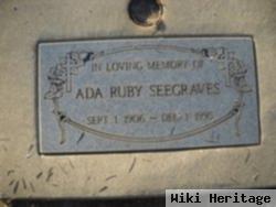 Ada Ruby Spencer Seegraves