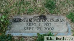 Merriam Pickens Cronan