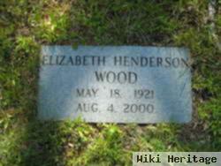 Elizabeth Henderson Wood