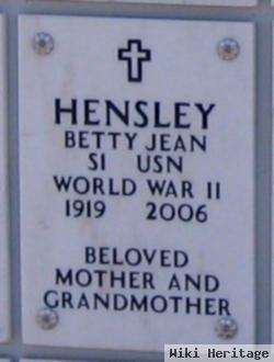 Betty Jean Hensley