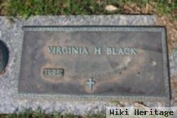 Virginia H Black