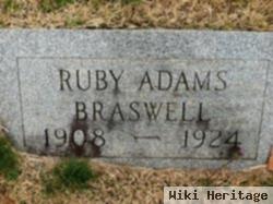 Ruby Adams Braswell