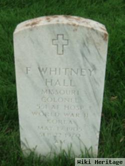 F Whitney Hall