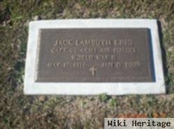 Capt Jack Lambuth King