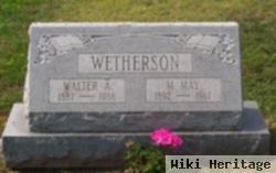 Mary May Folsum Gearhart Wetherson