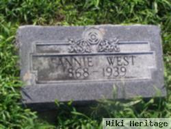 Mary Frances "fannie" Laing West