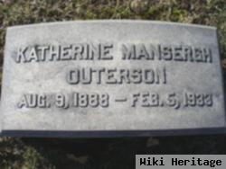 Katherine Mansergh Outerson