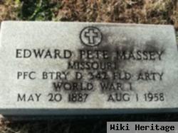 Edward "pete" Massey