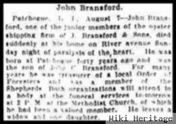 John W Bransford