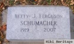 Betty J. Ferguson Schumacher