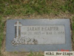 Sarah E. Young Carter