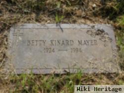 Betty Kinard Mayer