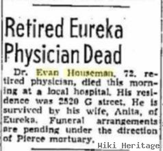 Dr Evan Galusha Houseman