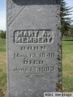 Mary A Membery