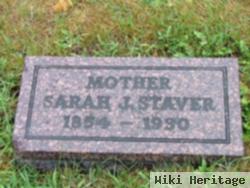 Sarah J Staver