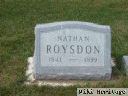 Nathaniel "nathan" Roysdon