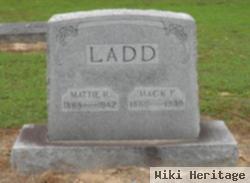 Martha Rachel "mattie" Reams Ladd