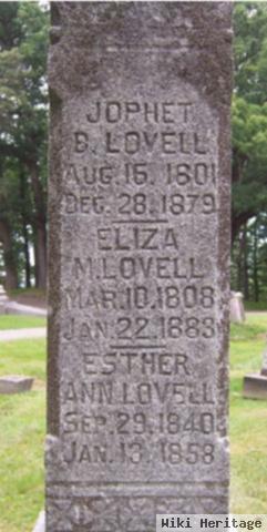 Esther Ann Lovell