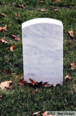 Mildred Barbara Drury