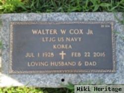 Walter W Cox, Jr