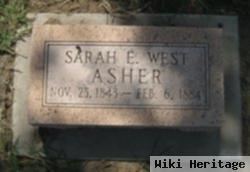 Sarah E. West Asher