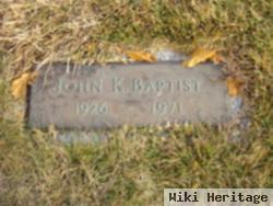 John K. Baptist