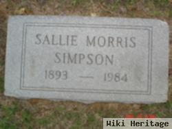 Sallie Morris Simpson