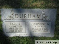 Earle R Durham