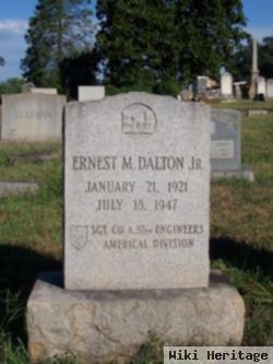 Sgt Ernest M Dalton, Jr