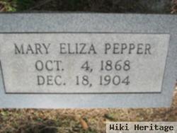 Mary Eliza Pepper