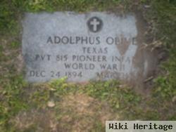 Adolphus Oliver