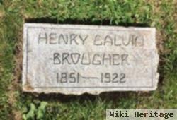 Henry Calvin "cal" Brougher