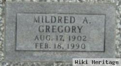 Mildred A Hanson Gregory