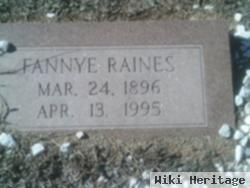 Fannie Etta Ellis Raines