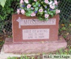 Arie E Hemming Mossbarger