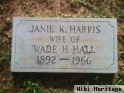 Janie Katie Harris Hall