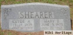 Mary B Shearer