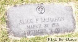 Alice F Mcmahon