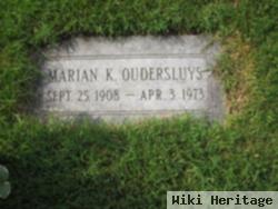 Marian K. Oudersluys