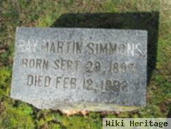 Ray Martin Simmons