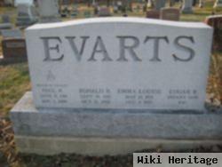 Paul R Evarts