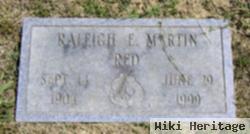 Raleigh "red" Martin