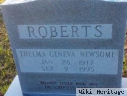 Thelma Geneva Newsome Roberts